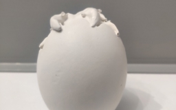 Гипсовая раскраска Дракон в яйце
