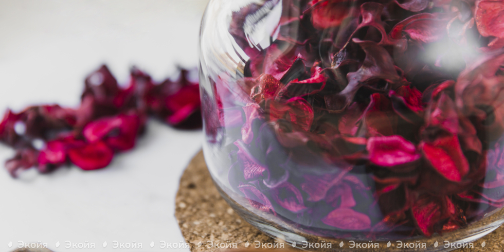 Как засушить лепестки роз и использовать их дома