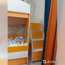 Кровать двухьярусная детская