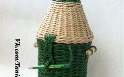 Карандашница- короб "Зеленый"