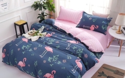 Комплект постельного белья Фламинго