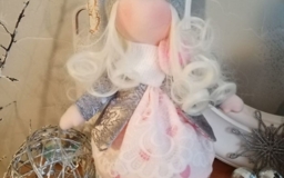 Текстильная кукла Тильда