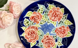 Тарелка столовая Розы