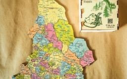 Карта пазл Свердловской области