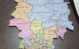 Карта-пазл Красноярского края