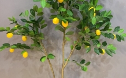 Искусственное дерево лимон с плодами